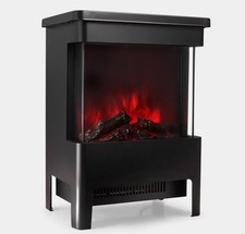 VonHaus 1900W Glass Front