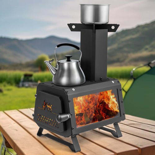 Wood camping stove - wood, heater