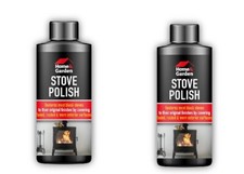 2 x 200ml Black Stove Polish