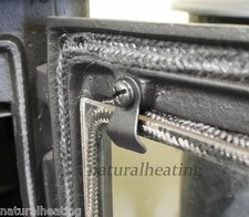 4 x Stove Glass Clips Wood