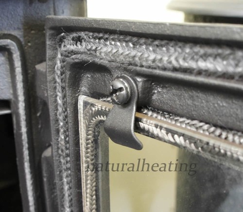 Stove glass clips wood - 4,