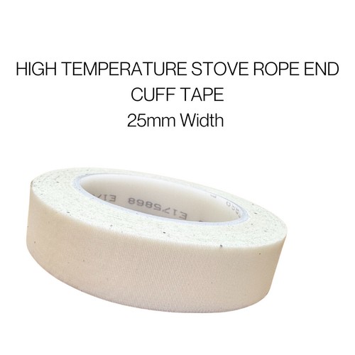 Stove rope seal tape - stove, ends